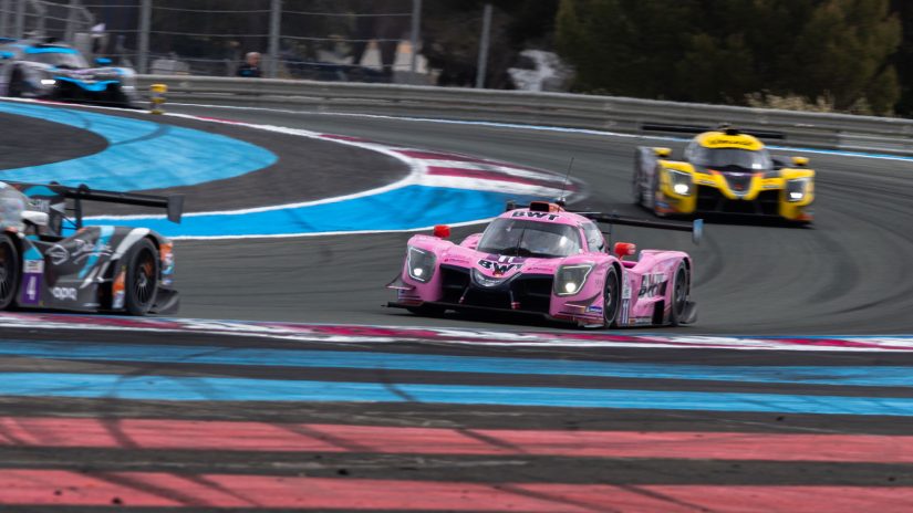 The #11 Eurointernational car of Matt Bell, Douwe Dedecker and Max Van der Snel at Circuit Paul Ricard, le Castellet