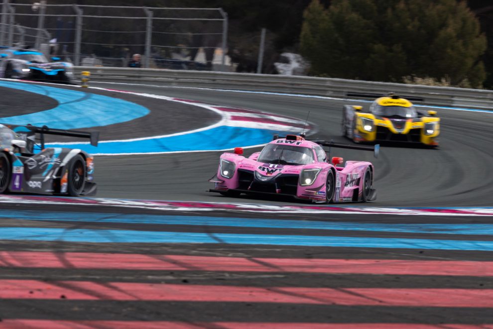 The #11 Eurointernational car of Matt Bell, Douwe Dedecker and Max Van der Snel at Circuit Paul Ricard, le Castellet
