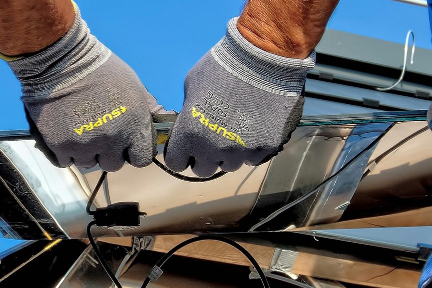 Solar panel installation -Romsey, Hampshire